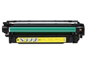 Toner HP CLJ CM3525/3530 CE252A gul kap. 7000 sider ved 5% 